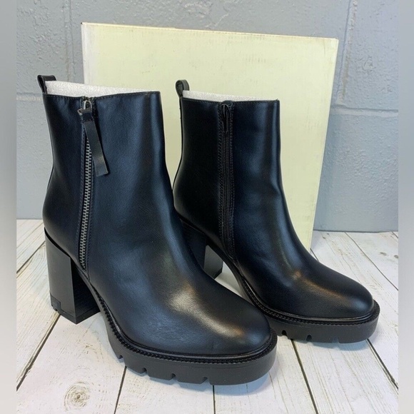 Esprit Perlina Memory Foam Heeled Women's Boots, Color Black, Size 8, NIB - Picture 1 of 4